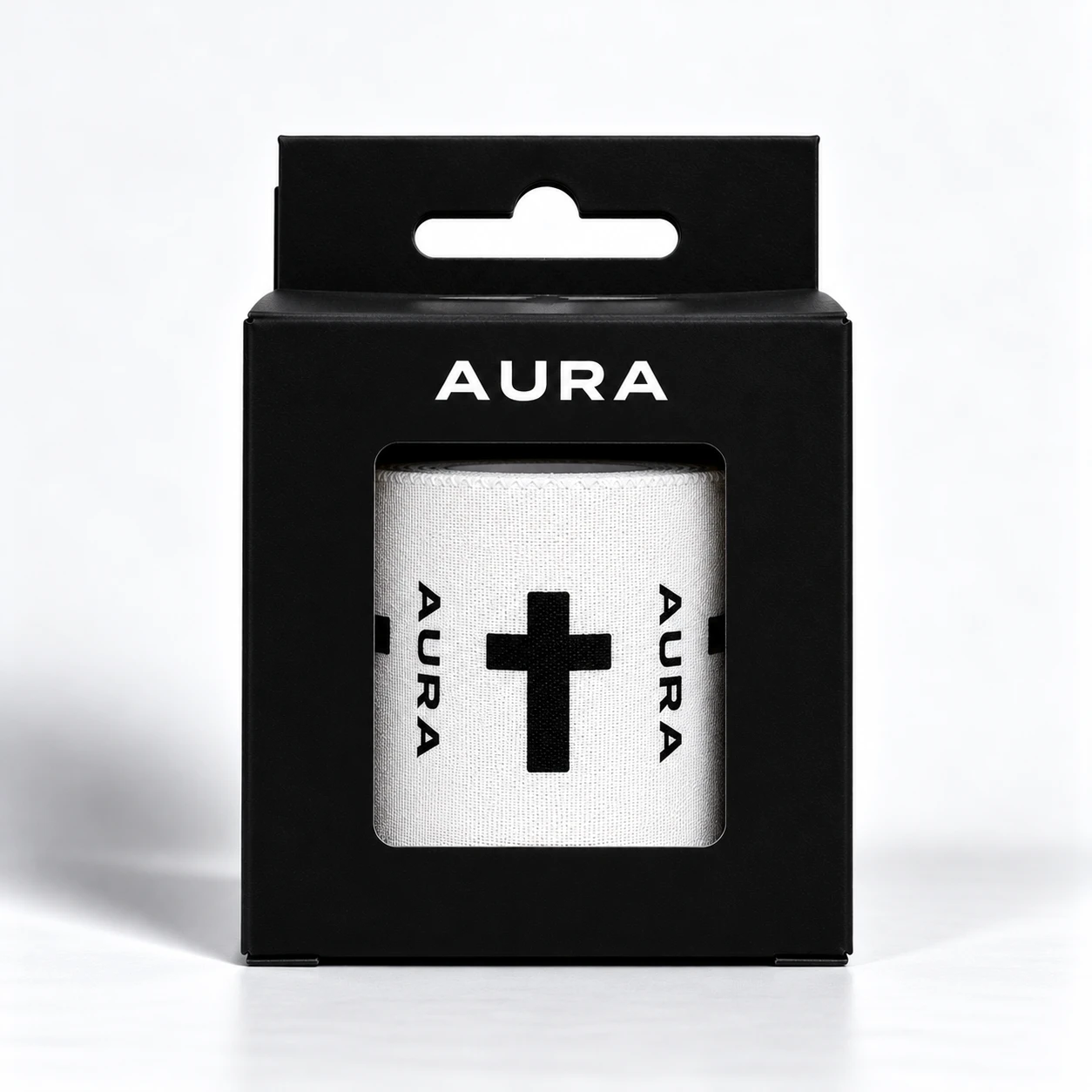 Белый тейп AURA